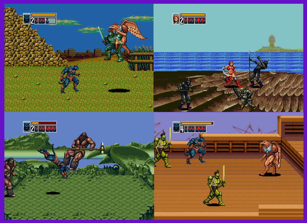 Golden axe 3 карта