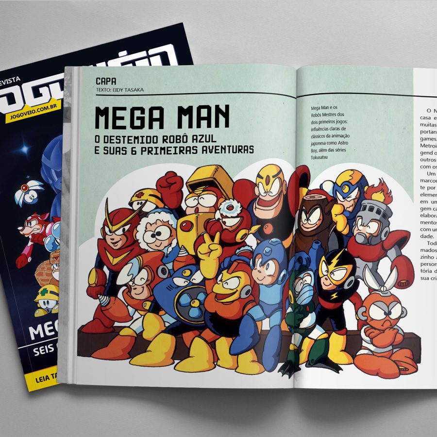 Revista Jogo Véio Nº 2 - Mega Man