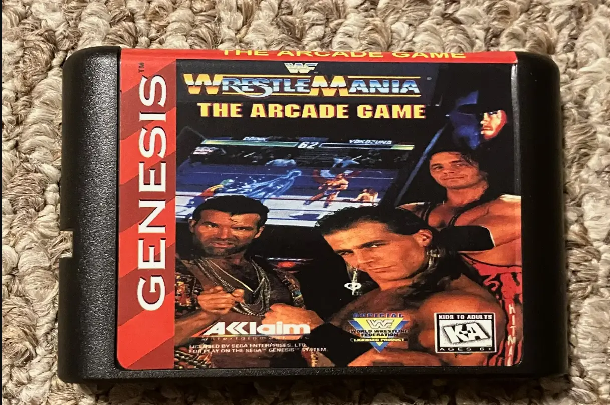 Wrestlemania: The Arcade Game | Mega Drive 35 anos - Comunidade Mega Drive